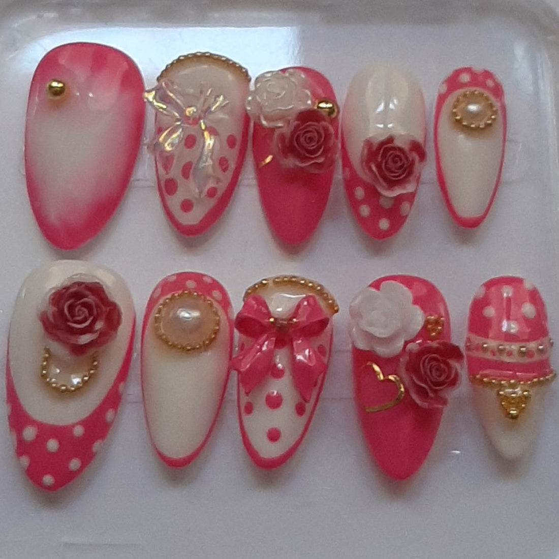 Press-on nails mariage soirée événements occasions spéciales