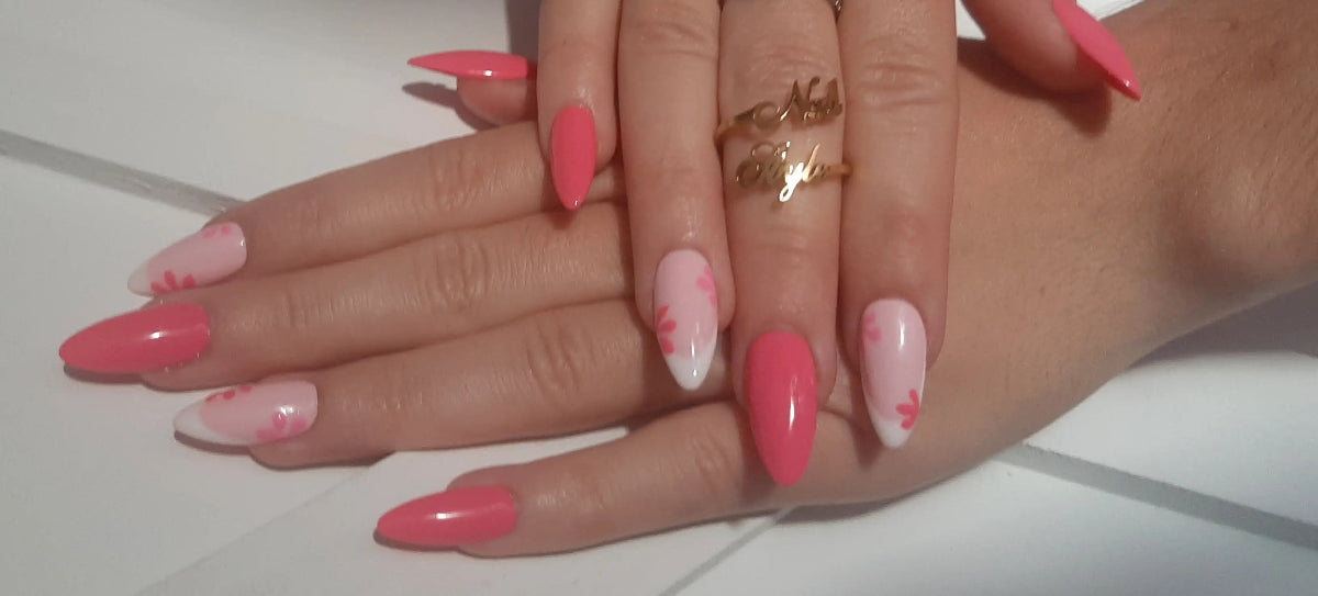 Magnifiques faux ongles mariage, pose professionnelle press on nails