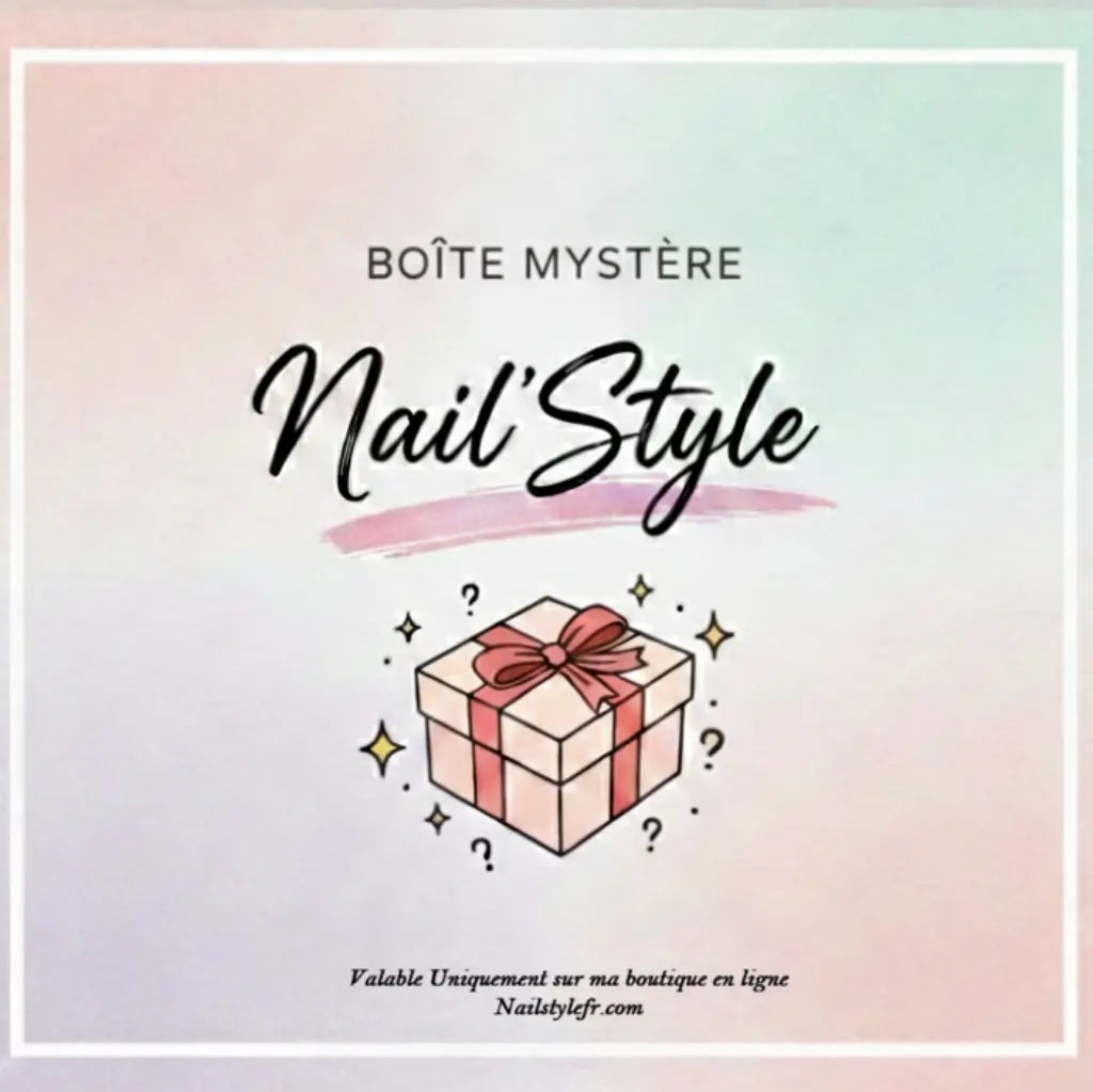 Boite Mystère Nail'Style - coffret cadeau surprise de faux ongles press-on disponible sur nailstylefr.com